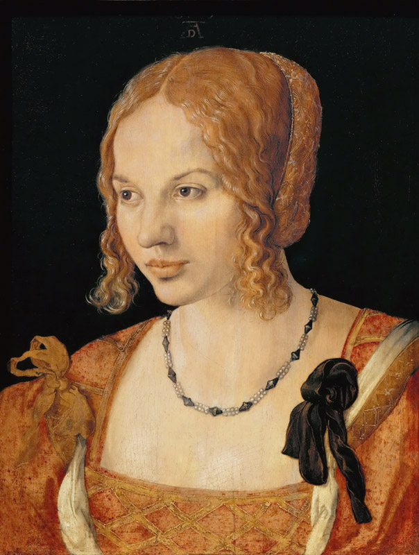 Portrait of a Young Venetian Woman (mk08)